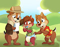 Rescue rangers by BaltNWolf