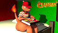 Playing fighting games by CharlesCharmeleon