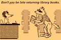 Notice in the School Library by moyomongoose