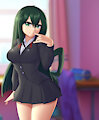 Tsuyu Asui by TwistedScarlett60