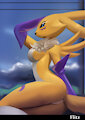 Renamon: Traveling by Flitzz