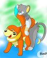Daycare Adventures:  slippery when wet XD by LunaMuenster