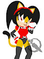 Honey the Cat Fighter by OgTheCarrot