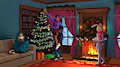 Christmas party [commission] by Xienoan