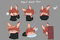 albert sticker pack 1 by moordred