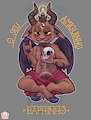 "Your buddy, Lil' Baphy" 2019 by Puggy