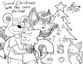 have youreself a furry lil cri'mss by MistahToonCatUwU