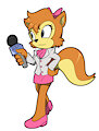 News Reporter Sally Acorn by BlackFlash09