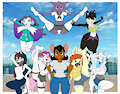 Inkbunny Winter Cheer Squad 2022 Casual by joykill