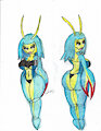 Alejaiba's new swimsuit 7w7 by Eddiebrije