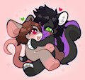 The sweetest hug by HoneydewFox92