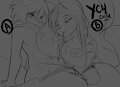 YCH: Sticky mess by Harumi