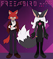[Free Bird] Main chars (first party) refs by BlackFly