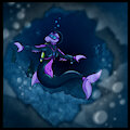 Scuba Dolphin [Anthro] [By Pawlle131313] by VarraTheVap