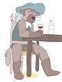 Porthos wetting by AuroraMint