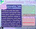 Commission Price Sheet (Open) by HoukaKyouryuu
