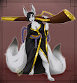 Kitsune Commission by TheMochaSox