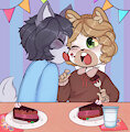 Birthday cake by Littlebranch