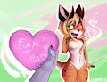 Receiving heart (finished YCH's) by Shibanni