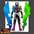 Fan made kamen rider ( kamen rider z dragon by Whitetigerranger