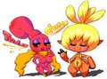 Teedus and cheeks! My OCs! by zeeman
