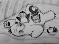 bear and penguin