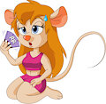 Gadget Hackwrench in a bikini by NicholasClavier