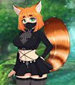 Red Panda - Monster Girl 1,000 by TwistedScarlett60