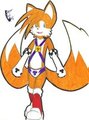 Somewhat different Tails design by KelperFoxWolf