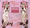 🌸 Sakura sand cat ADOPT 🌸 (SOLD) by Katemy