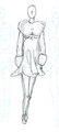 Sketches for Fashion Studio Class by Pawgyle