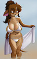 Pamela Beach Pinup~ by creatiffy