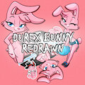 REDRAWN STICKERS - Durex Bunny by AlexUmkaArt