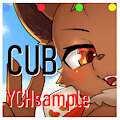 [YCH Sample] Summer Sky - Eevee by Spunkie
