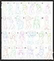 Stream free Raffle poses set two by joykill