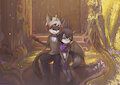 Ruins [ commission ] by echOwOcha