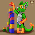 Florence the builder by TheSlimeDragon
