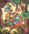 Squirrel tactics! by L0ck3d