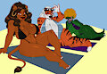 Sun Soaked Sexiness (Colored) by Luhyzi