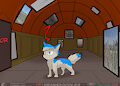 Floofy ~ Laika's Hall of Mirrors by kamperkiller