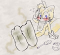 tails dirty socks by OneChanART