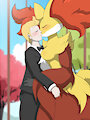 [Commisison] Delphox by WinickLim