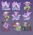 [c] dennaton's stickers by leglegleg