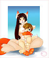 Valentine's day: snuggle by Harumi