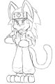 Cid the ninja cat by CidBorealis