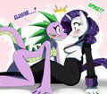 MLP: Barb and Rarity by sssonic2