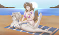 Sunscreen | Commission | Fullbody Full by KyraWright