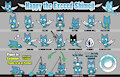 Happy the Exceed Shimeji [PRE-RELEASE][HOTSPOTS!] by BlackCachomon