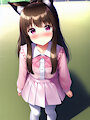 Clara, Foxgirl (AI Generated)