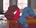 Pesky Biceps Getting in the Way by RinjiPantera